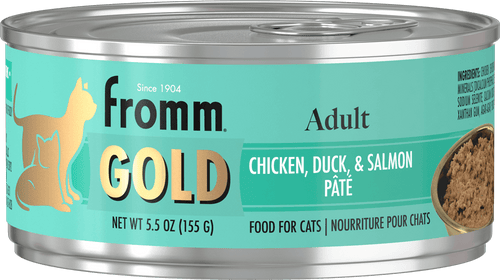 Fromm - Adult Gold Chicken, Duck, and Salmon Pate Wet Cat Food