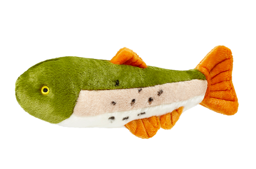 Fluff & Tuff - Ruby Rainbow Trout Dog Toy
