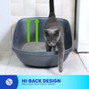 Petmate - Hi-Back Open Litter Box
