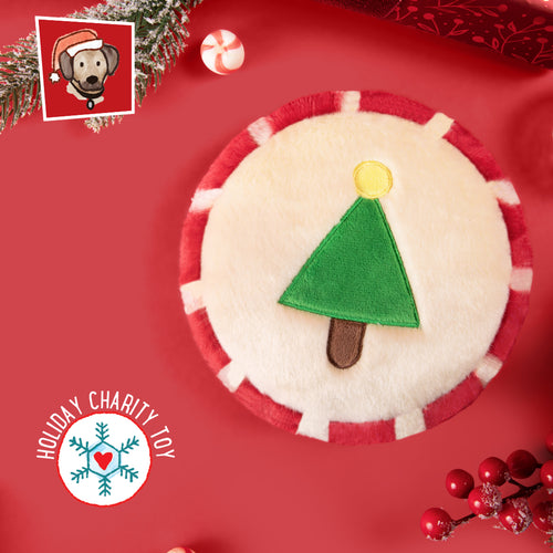 Fluff & Tuff - Holiday Retro Candy Dog Toy