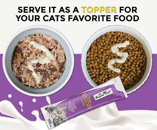 Fussie Cat - Tuna with Chicken in Goat Milk Purées Cat Treat