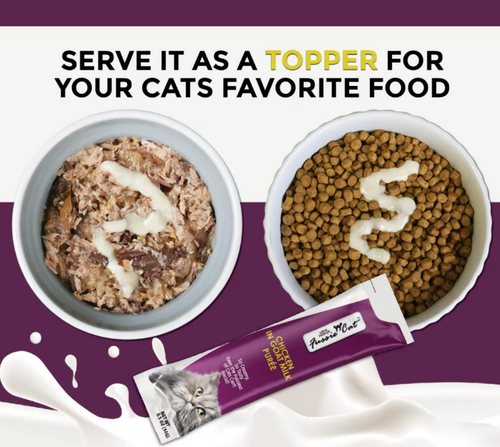 Fussie Cat - Chicken in Goat Milk Purée Cat Treat