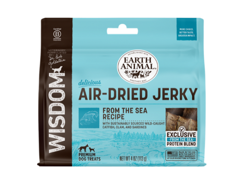 Earth Animal - Wisdom Air-Dried From the Sea Recipe Jerky Dog Treats