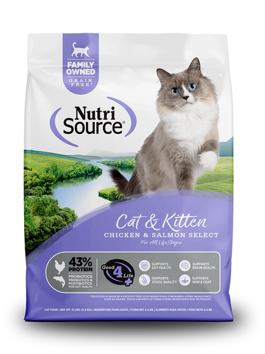 NutriSource - Chicken & Salmon Select Recipe Dry Cat Food