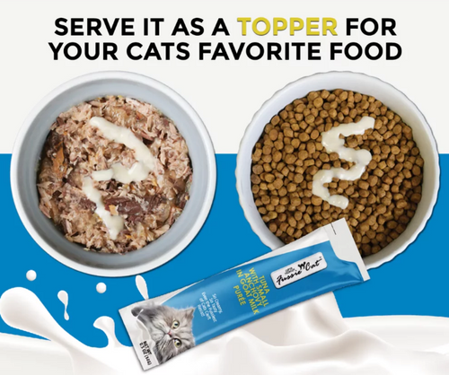 Fussie Cat - Tuna with Small Anchovies in Goat Milk Purée Cat Treat