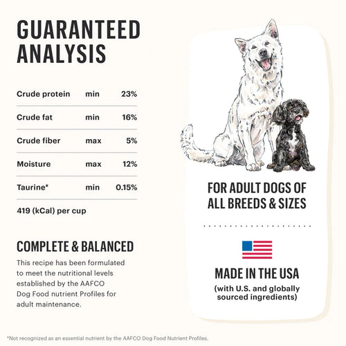 The Honest Kitchen - Whole Grain Beef Clusters Dry Dog Food