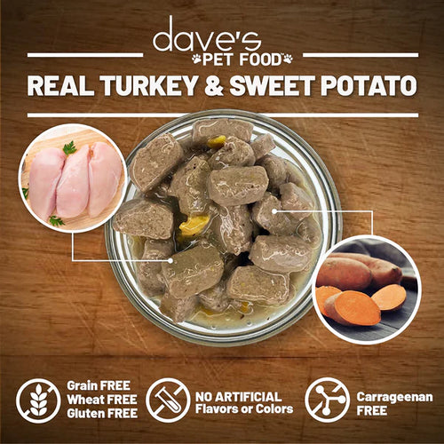Dave's Pet Food - Stewlicious Turkey & Sweet Potato Stew Dog Food