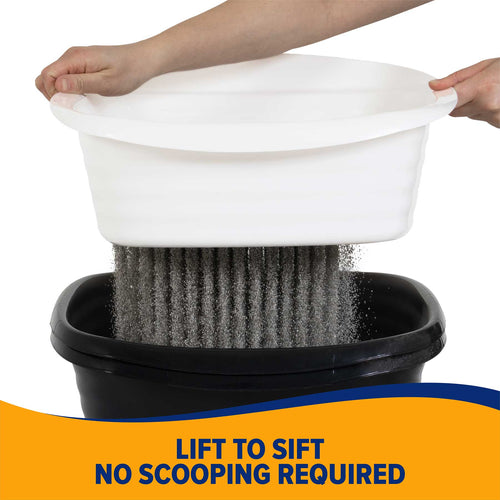 Petmate - Hi-Back Open Litter Box