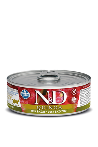 Farmina - N&D Quinoa Skin & Coat Duck & Coconut Cat Food