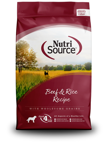 NutriSource - Beef & Rice Recipe Dry Dog Food