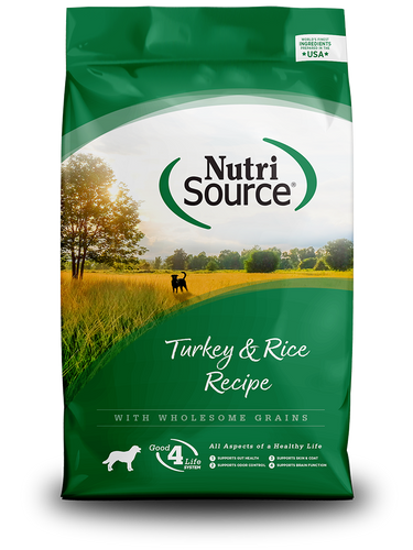 NutriSource - Turkey & Rice Recipe Dry Dog Food