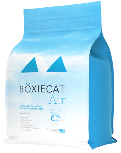 Boxiecat - Air Lightweight, Scent Free, Premium Clumping Litter
