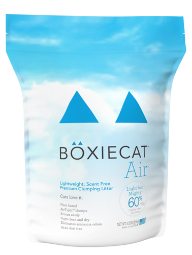 Boxiecat - Air Lightweight, Scent Free, Premium Clumping Litter
