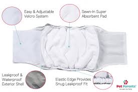 Pet Parents - Belly Band Male Wraps for Dogs